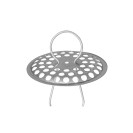 Griglia copripiletta in acciaio inox d 65 mm Idrobric L0591