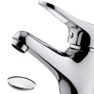 Rubinetto lavabo remer con piletta in plastica - serie kiss Remer K10P