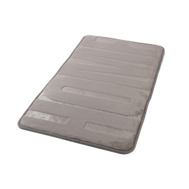 Tappeto memory foam grigio scuro 45x75 cm Aquasanit TAHO4575GS