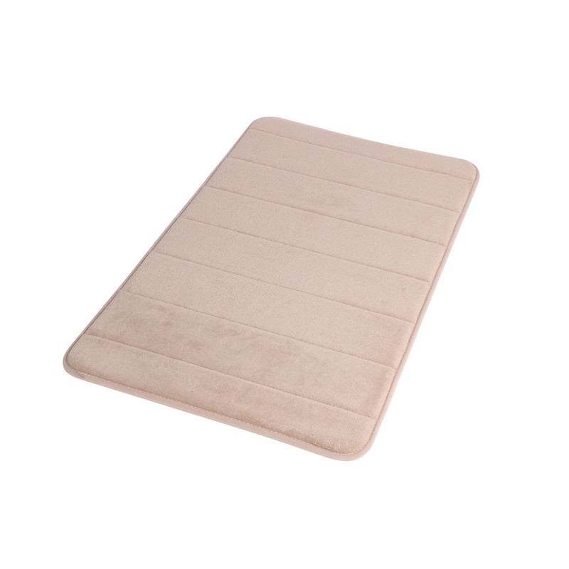 Tappeto memory foam beige 40x60 cm Aquasanit TAME4060BE