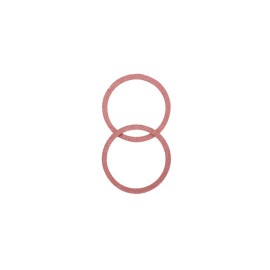 Guarnizioni in fibra vulcanica per vitoni 2 pz Idrobric P0410XX