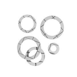 Guarnizione ad alta resistenza d 1" mm per raccordi 5 pz Idrobric P0385 D