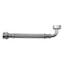Flessibile in acciaio inox 3/4â€ m - f con curva Idrobric H0241XX50