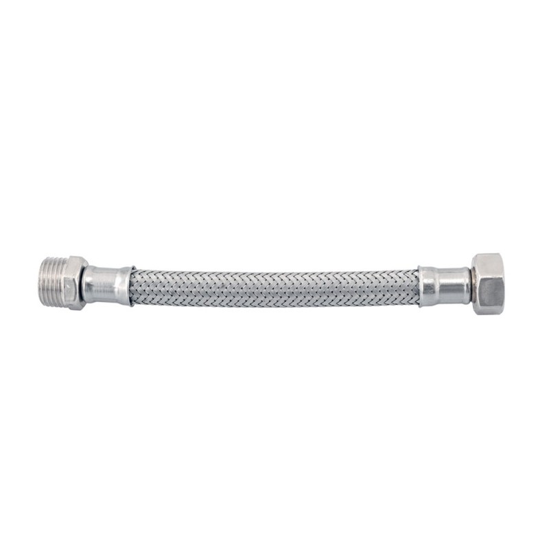Flessibile in acciaio inox 1/2" m - 1/2" f Idrobric H0226AXXX