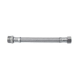 Flessibile in acciaio inox 1/2" m - 3/8" f Idrobric H0226CXX