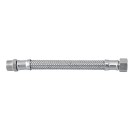 Flessibile in acciaio inox 3/8"m - 3/8"f Idrobric H0226EXX