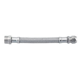 Flessibile in acciaio inox d 1/2" m Idrobric H0207BXX