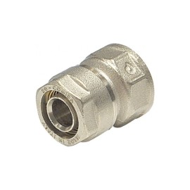 Raccordo diritto femmina diam.1/2x20 per multistrato Idrobric N1704 22