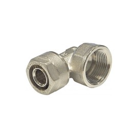 Raccordo a gomito femmina diam.1/2x16 per multistrato Idrobric N1712 16