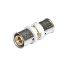 Manicotto intermedio diam.26x26 a pressare per multistrato Comisa SACRMT0063MP