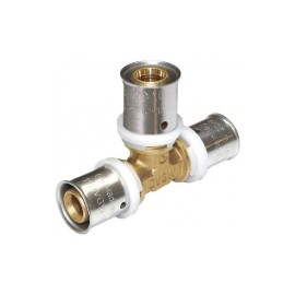 Raccordo a tee diam. 20x20x20 a pressare per multistrato Comisa N1706 A22