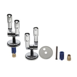 Coppia cerniere universali per wc ad espansione laterale Idrobric BLICER0340CE