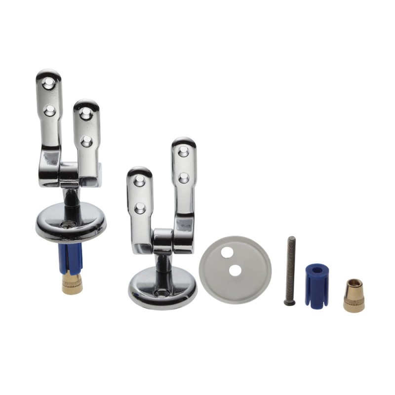 Coppia cerniere universali per wc ad espansione laterale Idrobric BLICER0340CE