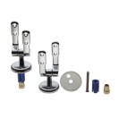 Coppia cerniere universali per wc ad espansione laterale Idrobric BLICER0340CE