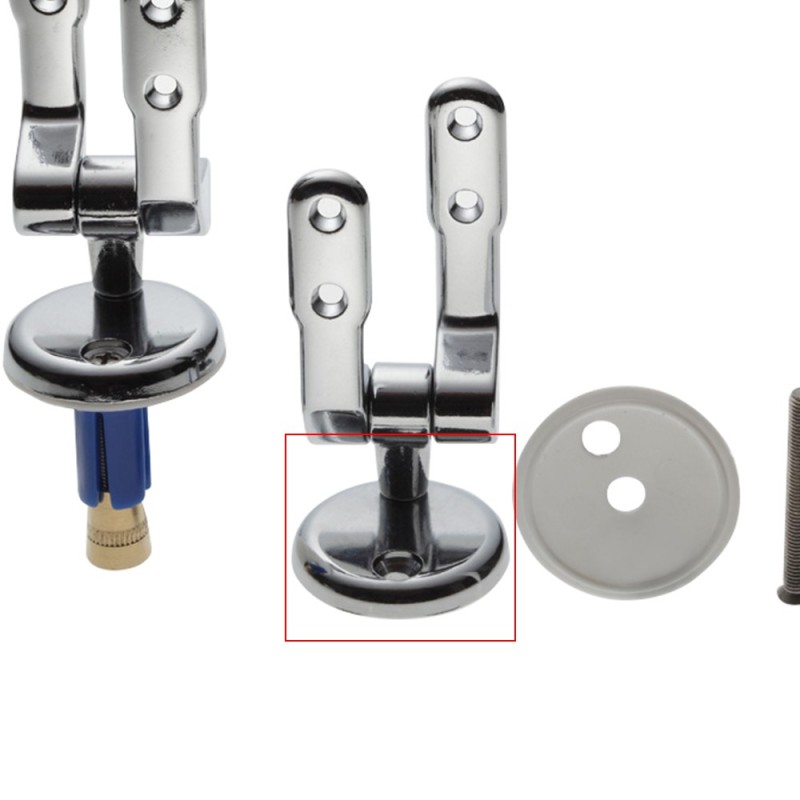 Coppia cerniere universali per wc ad espansione laterale Idrobric BLICER0340CE