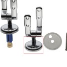 Coppia cerniere universali per wc ad espansione laterale Idrobric BLICER0340CE