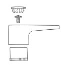 Maniglia per passo rapido 6601 3/4-1" 20051 cromata Mamoli R24102
