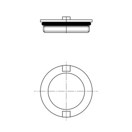 Sede per flussometro14t in confezione da 5 pz Mamoli R24108