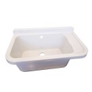 Lavatoio 60 cm in resina prolipolilene per interno ed esterno made in italy Idrobric 2051B