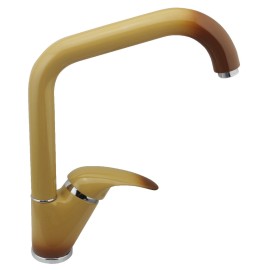 Rubinetto lavello bocca alta serie trendy terra di francia Idrobric SCARUB0325TE