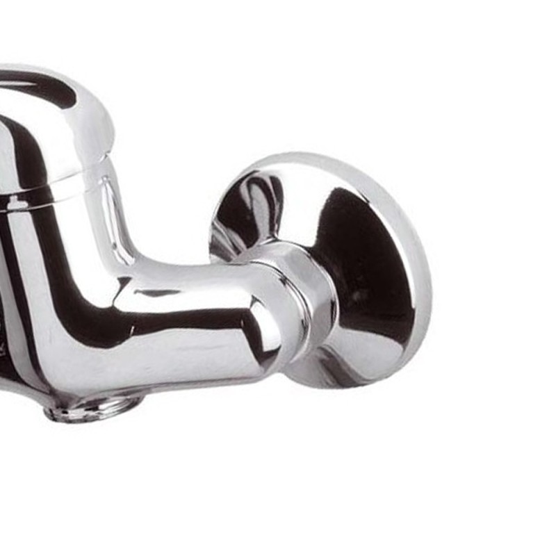 Miscelatore doccia esterno con interasse 10 cm serie 100 Remer C312