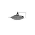 Soffione a pioggia diam. 16 cm Remer 354PLX
