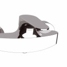 Rubinetto doccia esterno - serie class line Remer L31