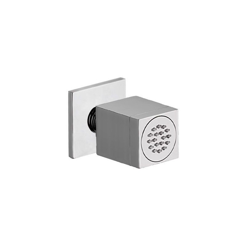 Getto in ottone cromato per sistema doccia Remer Q34JET