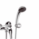 Miscelatore doccia con doccetta e leva frontale. serie 100 Remer C382