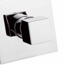 Miscelatore incasso doccia daniel rubinetterie made in italy, design quadro Daniel Rubinetterie CU602CR