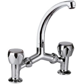 Rubinetto a ponte con canna a c serie 1000 2000 remer Remer 14CEX