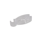 Gancio hook trasparente per aste o colonne doccia Idrobric CAVACC0113TR Gancio hook trasparente per aste o colonne doccia Idrobric CAVACC0113TR