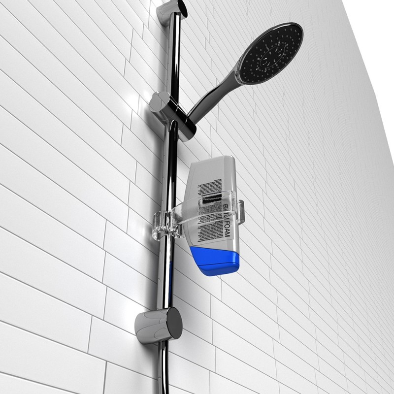 Gancio hook trasparente per aste o colonne doccia Idrobric CAVACC0113TR Gancio hook trasparente per aste o colonne doccia Idrobric CAVACC0113TR