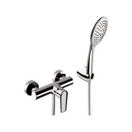 Rubinetto esterno doccia con leva frontale e kit doccia serie vanity Remer V38