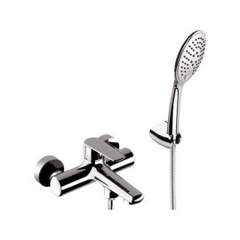 Rubinetto per vasca con kit doccia e flessibile cm 150, serie vanity Remer V02