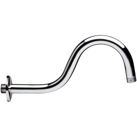 Braccio doccia in ottone cromato Remer 342S