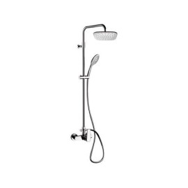Colonna doccia con soffione ultrapiatto, colonna, doccino e miscelatore - serie vanity Remer V37A5P3AD20