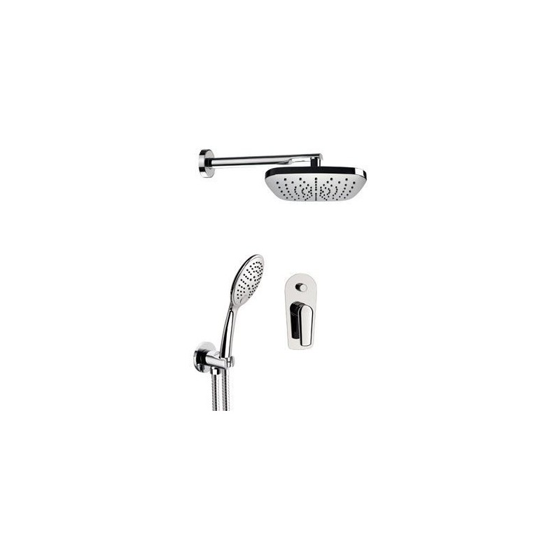 Set doccia con soffione, miscelatore e doccino - serie vanity Remer V09S02