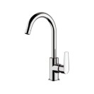 Rubinetto per lavello cucina con canna alta a u girevole - serie vanity Remer V72