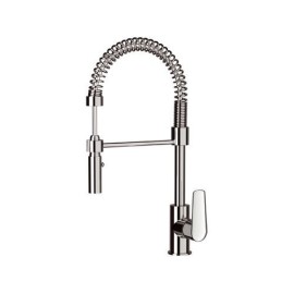 Rubinetto cucina con doccetta sganciabile ed orientabile a due funzioni serie vanity Remer V77E