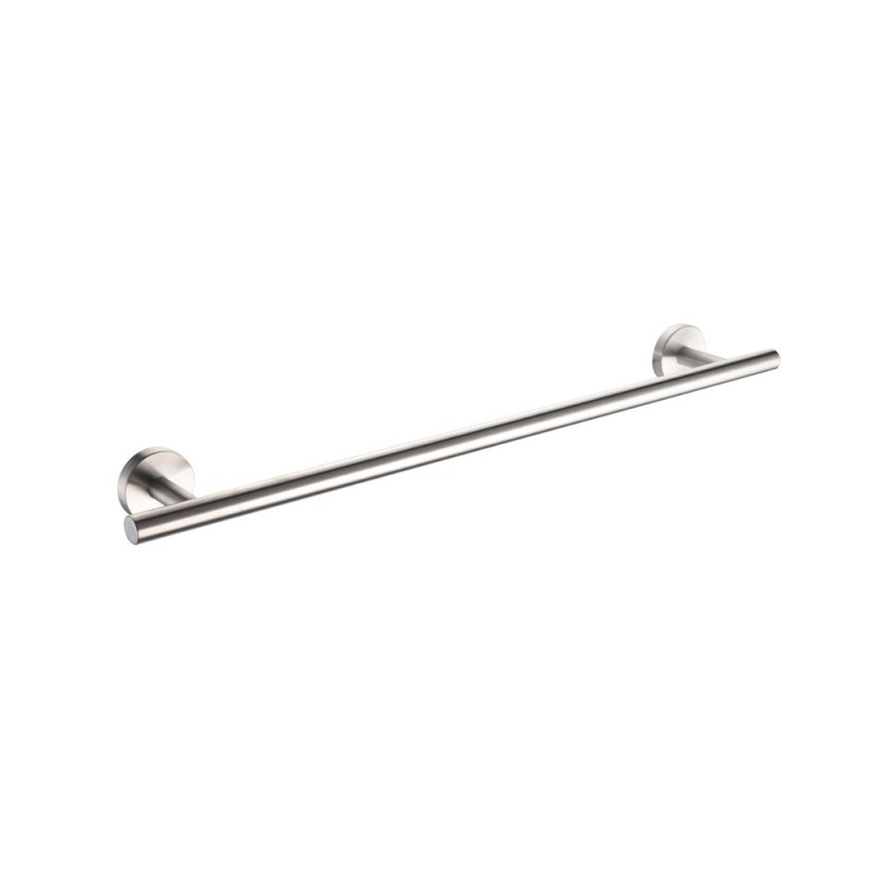 Porta salviette in acciaio da cm 45 serie steel - fissaggio ad incollo o con viti Idrobric A20790BAS Porta salviette in acciaio da cm 45 serie steel - fissaggio ad incollo o con viti Idrobric A20790BAS