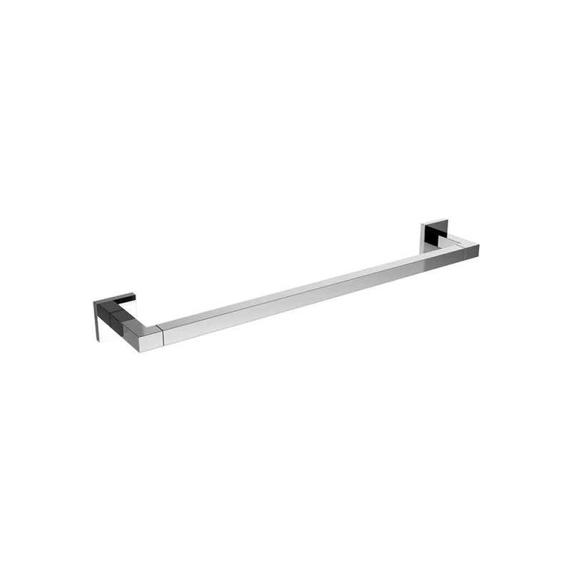 Porta salviette da 45 cm cromato serie frame - fissaggio incollo o viti Aquasanit A20890BCR