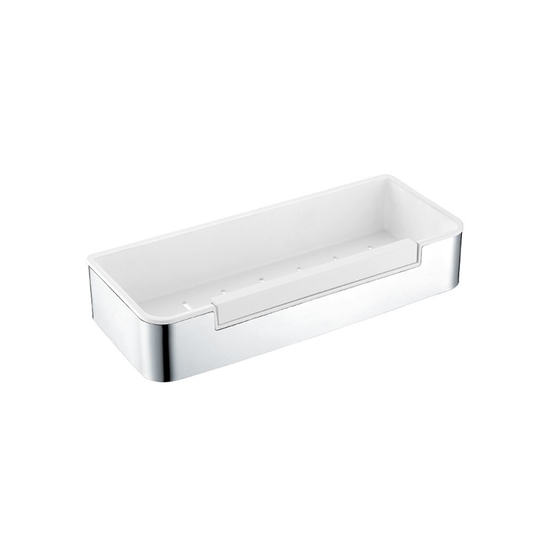 Mensola doccia rettangolare completa di tergivetro - serie concept Aquasanit A112001MR