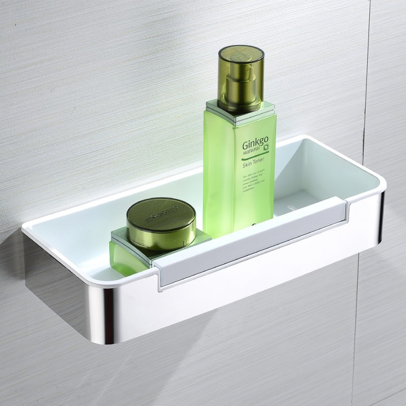 Mensola doccia rettangolare completa di tergivetro - serie concept Aquasanit A112001MR