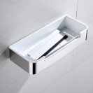 Mensola doccia rettangolare completa di tergivetro - serie concept Aquasanit A112001MR