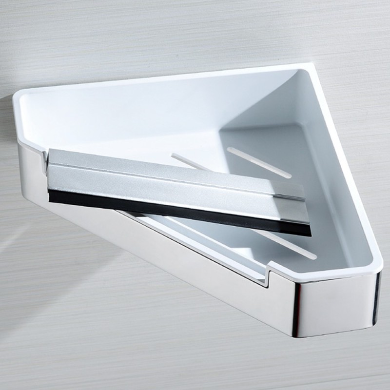 Mensola doccia angolarecompleta di tergivetro - serie concept Aquasanit A112002MA