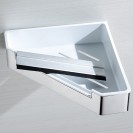 Mensola doccia angolarecompleta di tergivetro - serie concept Aquasanit A112002MA