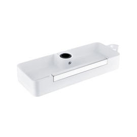Mensola per aste doccia con tergivetro e supporto doccetta - serie concept Aquasanit A112009MT