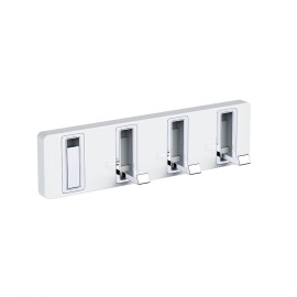 Gancio a quattro posti retraibili - serie concept Aquasanit A112006GA