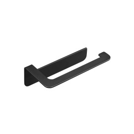 Porta rotolo aperto nero serie skyline - fissaggio biadesivo o incollo Aquasanit A202250NE